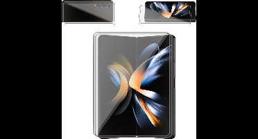 Screenprotector geschikt voor Samsung Galaxy Z Fold 4 - 2x FlexGuard Screen Protector