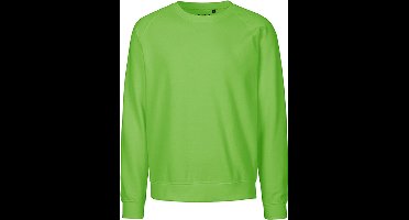 Neutral - Unisex Sweatshirt - Lime - 100% Biologisch Katoen maat L