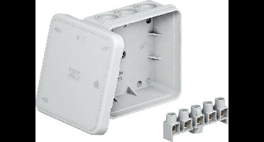 OBO Bettermann A 11 5 Aftakkast (l x b x h) 40 x 85 x 85 mm Grijs IP54 1 stuk(s)