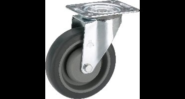 dörner + helmer 715565F Zwenkwiel Wieldiameter: 100 mm Draagvermogen (max.): 150 kg 1 stuk(s)