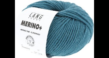 Lang Yarns Merino Plus - 174 blauwe jade - Merinowol Garen