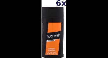 Bruno Banani 2 in 1 Douchegel Absolute Man - Voordeelverpakking 5 x 250 ml