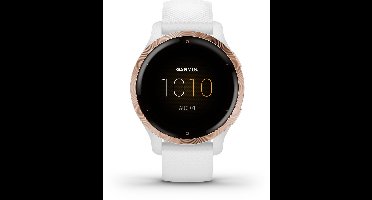 Garmin Venu 2s - Smartwatch voor dames met Stappenteller - 10 dagen batterij - 40 mm - Rose gold/Wit