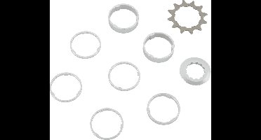 Point Single Speed Sprocket Afstandsring Set Uitvoering 14T
