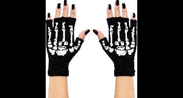 Vingerloze handschoen skelet