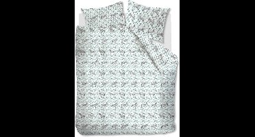 Ambiante Omari dekbedovertrek - Lits-Jumeaux - 240x200/220 - Groen