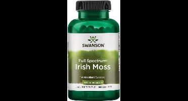 Swanson - Irish Moss - 400 mg - 60 capsules