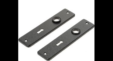 Schild - Zwart - Aluminium - VEILIG - Aluminium binnendeurschild rechthoekig 180x41x6 mm BB56, zwart