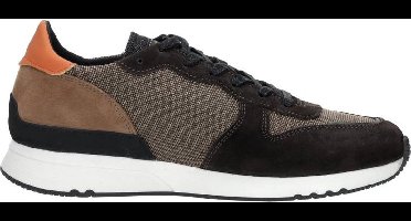 PME Legend Orville Sneakers Laag - donkerbruin - Maat 40