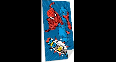Marvel Spiderman strand/badlaken - 70 x 140 cm - katoen - voor kinderen