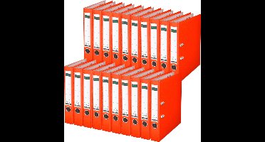 Ordner A4 Smal PP Leitz Lichtrood