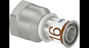 Uponor S-Press Plus schroefbus - 1/2 x 16 mm pers