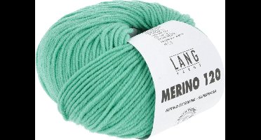 Lang Yarns Merino 120 - 373 reseda - Merinowol Garen