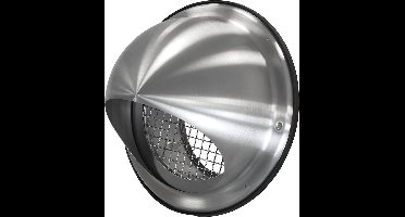 Bolrooster met grofmazig gaas Ø100 mm - RVS - AIRACE