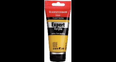 Amsterdam Expert Acrylverf - Gele Acrylverf - #242 Aureoline - Acrylic Paint - Acrylaatverf – Acrylic Paint – Hobbyverf – Kunstschildersverf - Pigmentrijke Sneldrogende Verf - Hobbyverf Geel - 75ml