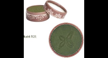 Boho Green Make-Up Organic Eyeshadow in de kleur nr. 121 Kaki