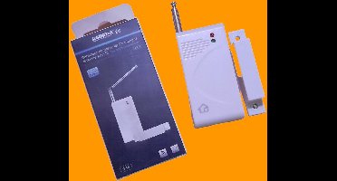 eTiger Sigmatek Magneet schakelaar voor ramen en deuren Werken 120 tot 300 meter openveld. op diverse alarmcentrales en kunnen gebruikt worden in Home Assistance om bv lampen te schakelen D4A