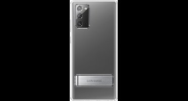 Samsung Clear Standing Hoesje - Samsung Galaxy Note 20 - Transparant