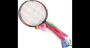 Gametime Badmintonset Met Shuttle 44 X 22 Cm Roze 4-delig