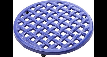 Gietijzeren onderzetter Vintage Blauw