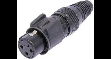Neutrik NC3FX-HD-B Heavy Duty IP65 XLR 3-pins (v) connector / zwart