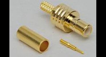 BKL Electronic 0411003 0411003 SMB-connector Stekker, recht 50 Ω 1 stuk(s)