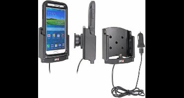 Brodit houder - Samsung Galaxy S5 Actieve houder met 12V USB plug. Otterbox defender hoes