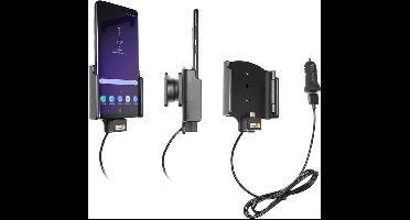 Brodit houder geschikt voor Samsung Galaxy S9 Plus Actieve houder met 12V USB plug