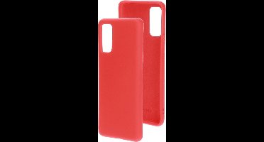 Mobiparts hoesje geschikt voor de Samsung Galaxy S20 - Siliconen - Rood