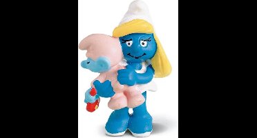 Schleich smurfin met baby smurf 20192