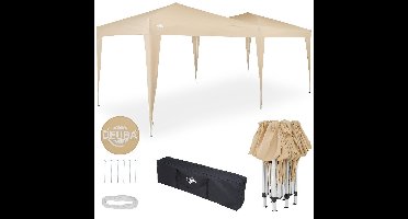 Deuba Partytent/ Paviljoen - 6x3x2 m - Creme