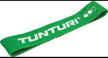 Tunturi Weerstandsbanden textiel - Resistance band - Medium - Groen