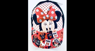 Minnie Mouse cap zwart 52cm 2-5 jaar