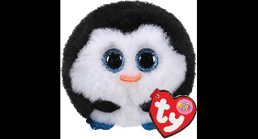 Ty Teeny Puffies Waddles Penguin - Zachte pluche knuffel van 10 cm