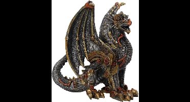Nemesis Now Beeld/figuur Mechanical Protector Draak Bronskleurig