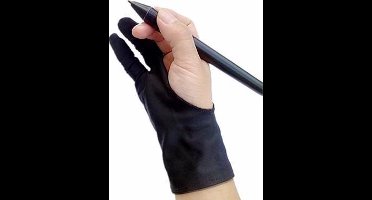 Wacom Drawing Glove - Artist handschoen voor digital art - Lycra en spandex