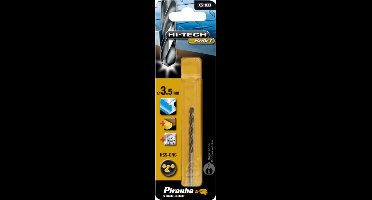 Piranha HI-TECH bullet metaalboor 3,5mm X51033