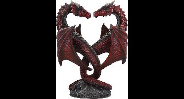 Beeld Anne Stokes - Dragon Heart 23cm - Valentine's Edition
