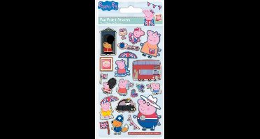 Peppa Pig herbruikbare stickers 3+ - kerstcadeau