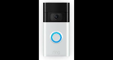 Ring Video Deurbel (2de generatie) - Draadloos - 1080p HD-video - Zilver