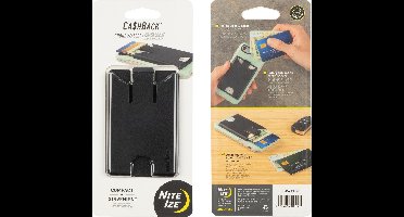Nite Ize CashBack telefoon portefeuille Zwart
