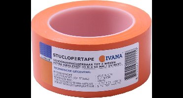 Ivana Stucloper Tape Oranje - 50mmx33mtr