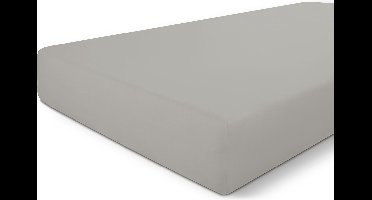 Byrklund Hoeslaken Bed Basics Cotton - 90x200 - 100% Katoen - Licht Grijs