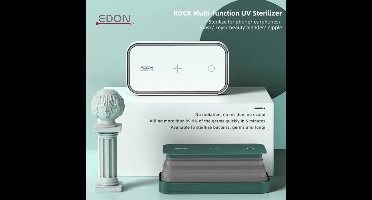 Edon Rock Multi Functioneel 99.9% UV Desinfecteer - Smartphones