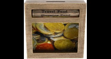 Spaarpot "Fundbox" 18x18x5cm