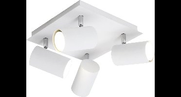 TRIO MARLEY - Spot - Wit - excl. 4x GU10 3 W - Dimbaar met schakelaar