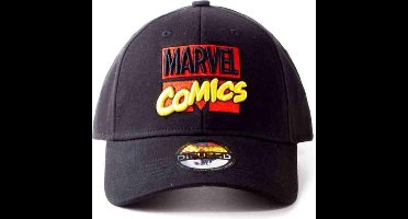 Marvel Verstelbare pet 3D Embroidery Logo Zwart