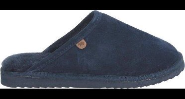 Warmbat Classic Suede Pantoffels - Dark navy - Maat 39
