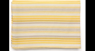 TINT TAFELKLEED 150X250 STRIPED DRILL SATIN MIEL