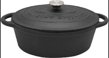 Kinghoff 1477 Braadpan - 4,5L - Gietijzeren - alle warmtebronnen